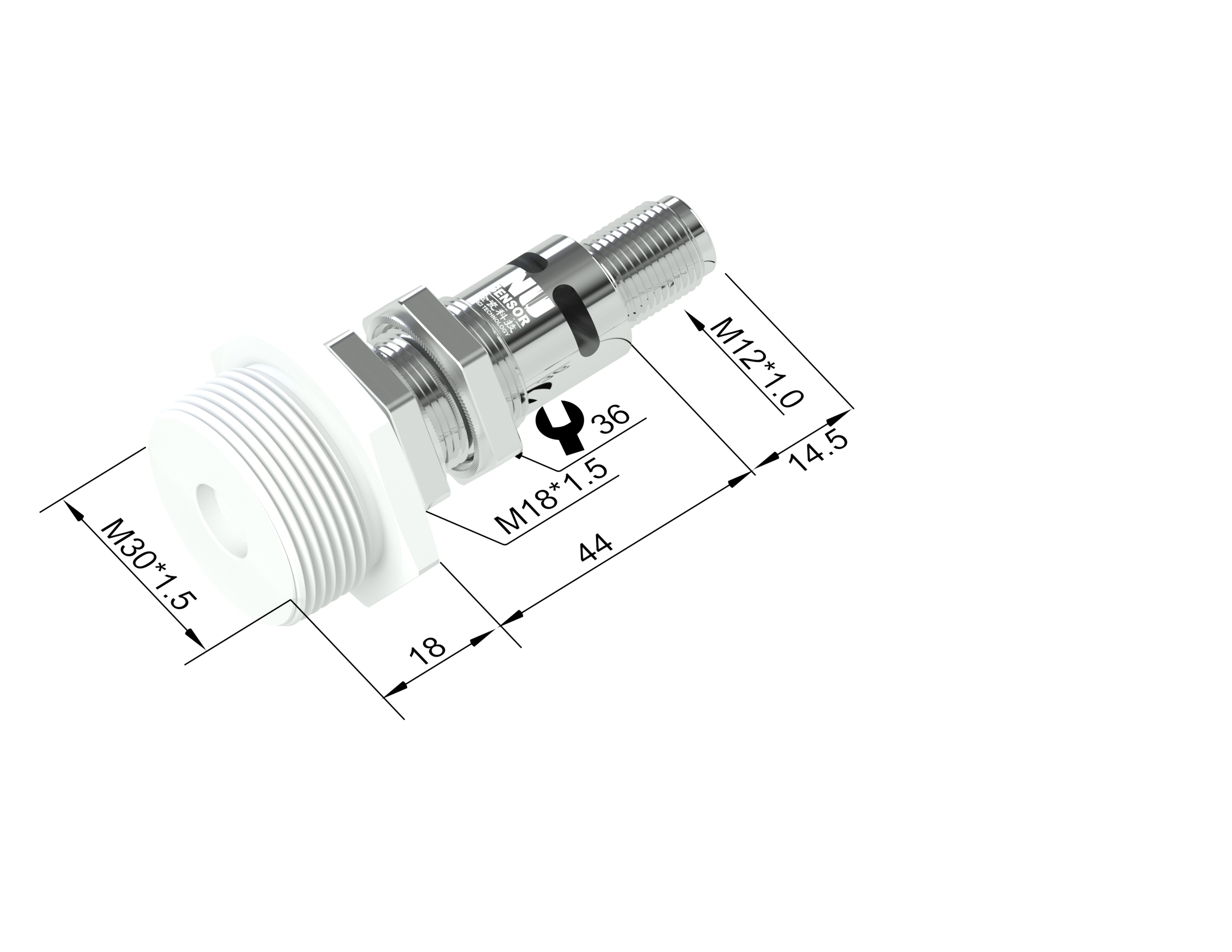 機器人超聲波傳感器模塊